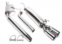 TA Technix Edelstahlanlage 2x76mm rund/gebördelt passend für Opel Omega B Caravan TA Technix Edelstahlanlage 2x76mm rund/gebördelt passend für Opel Omega B Caravan