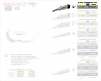 Arrow X-Kone Endschalldämpfer passend für Honda CBR 600 F 11-13 Arrow X-Kone Endschalldämpfer passend für Honda CBR 600 F 11-13