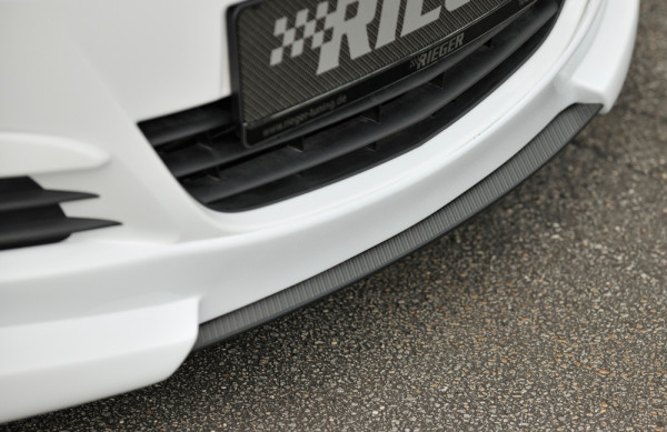 Rieger Spoilerschwert carbon look für Opel Corsa D 3-tür. 07.06-12.10 (bis Facelift)