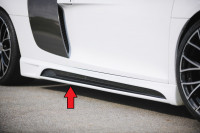 Rieger Carbon-Seitenschweller rechts passend für Audi R8 (42) Spyder 04.07–07.15 Rieger Carbon-Seitenschweller rechts passend für Audi R8 (42) Spyder 04.07–07.15