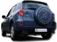 FOX Endrohrsystem 2x80 Typ 17 rechts/links passend für Toyota RAV 4 III FOX Endrohrsystem 2x80 Typ 17 rechts/links passend für Toyota RAV 4 III