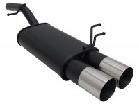 Novus Sportauspuff passend für Ford Fiesta MK6 JH/JD 2x90mm RL-Design Novus Sportauspuff passend für Ford Fiesta MK6 JH/JD 2x90mm RL-Design