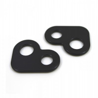 Universal Blinkerhalter schwarz passend für Gabelklemme M8/M10 Universal Blinkerhalter schwarz passend für Gabelklemme M8/M10