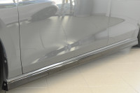 Rieger Seitenschweller links (XS) glanz schwarz für VW Golf 7 GTE 5-tür. 02.17- (ab Facelift)
