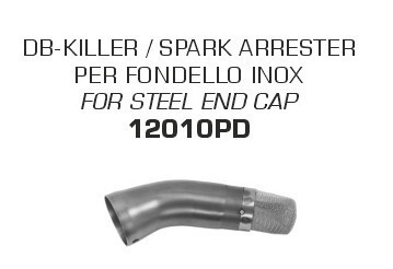 12010PD-Arrow DB-Killer / Spark Arrester Für Edelstahlendkappen Yamaha Tenere 70