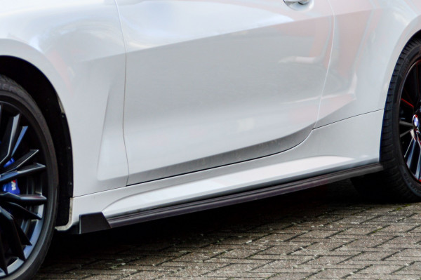 CUP Seitenschweller mit Wings vorne passend für BMW 4er G22 G23