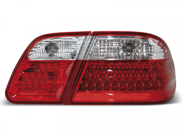 LED Rücklichter rot weiß passend für Mercedes W210 95-03.02