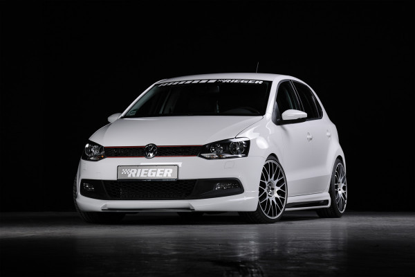 Rieger Seitenschweller rechts carbon look für VW Polo 6 GTI (6R) 3-tür. 02.14- (ab Facelift)