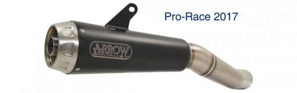 Arrow Pro-Race Edelstahl Schwarz Kawasaki Z 900 20