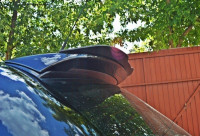 Spoiler CAP Für Skoda Fabia RS Mk1 Schwarz Hochglanz