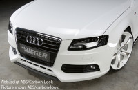 Rieger Spoilerschwert matt schwarz für Audi A4 (B8/B81) Lim. 11.07-12.11 (bis Facelift) Ausführung: Schwarz matt