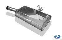 FOX Mittelschalldämpfer passend für VW Corrado 16V/VR6 FOX Mittelschalldämpfer passend für VW Corrado 16V/VR6
