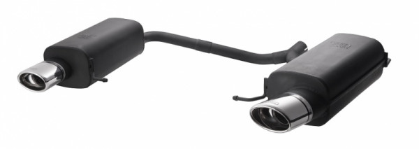 Ulter Sportauspuff passend für Mazda 6 2007–2012 2 Duplex Endrohre oval 120×80