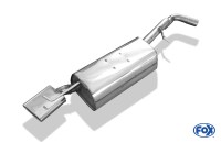 FOX Endschalldämpfer passend für Skoda Roomster 5J Typ 52 FOX Endschalldämpfer passend für Skoda Roomster 5J Typ 52