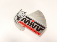 Mivv Aufkleber Set 2–3 Stück für Motorrad Tuning Mivv Aufkleber Set 2–3 Stück für Motorrad Tuning