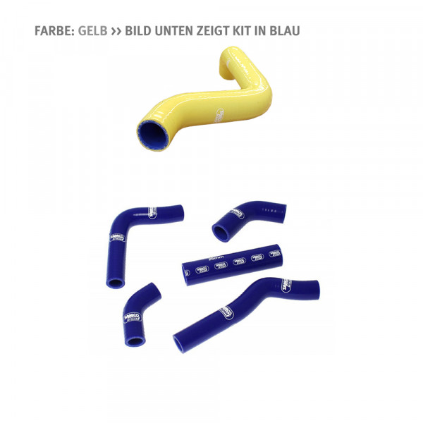 SAMCO SPORT Siliconschlauch Kit gelb passend für Yamaha RD500LC 1984-1987
