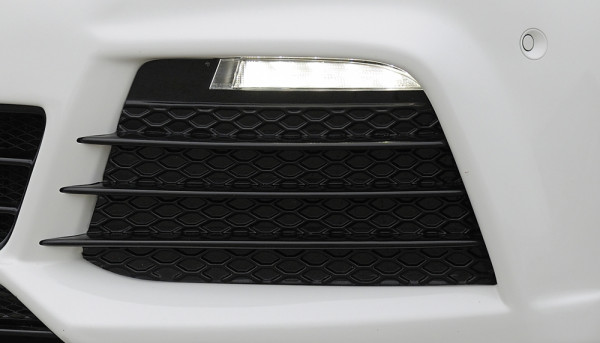 Rieger Lufteinlaßblenden (Aufpreis) glanz schwarz für VW Golf 6