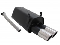 Novus Sportauspuff passend für BMW 3er E36 320 / 323 2x90mm SR-Design Novus Sportauspuff passend für BMW 3er E36 320 / 323 2x90mm SR-Design