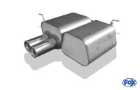 FOX Endschalldämpfer 2x80 Typ 13 passend für BMW E46 FOX Endschalldämpfer 2x80 Typ 13 passend für BMW E46