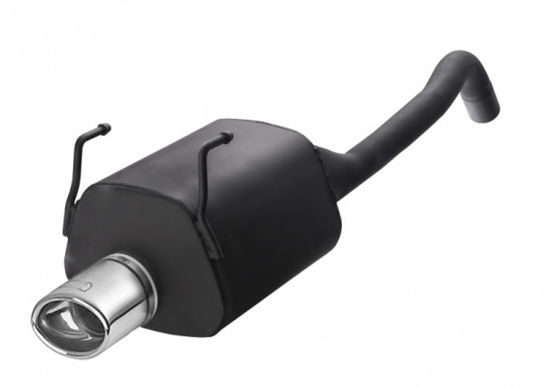 Ulter Sportauspuff passend für Ford KA II 2008-2012 1 Endrohr oval 120×80