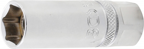 Zündkerzen-Einsatz mit Magnet, SW 16 mm, Innenvierkant 12,5 mm (1/2 Zoll)