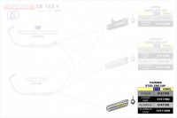 Arrow Street Thunder Endschalldämpfer passend für Honda CB 125 F 17-20 Arrow Street Thunder Endschalldämpfer passend für Honda CB 125 F 17-20