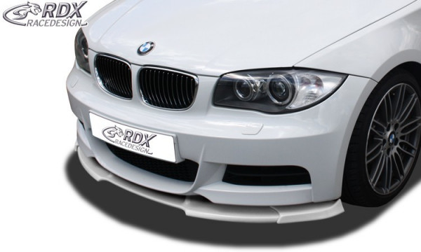 RDX Frontspoiler VARIO-X für BMW 1er E82 / E88 (M-Paket bzw. M-Technik Frontstoßstange) Frontlippe F