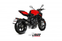 MIVV X-M5 Endschalldämpfer Edelstahl Schwarz passend für MV Agusta Brutale 800 RR 17-23 MIVV X-M5 Endschalldämpfer Edelstahl Schwarz passend für MV Agusta Brutale 800 RR 17-23