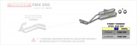 Arrow Street Thunder Endschalldämpfer passend für Honda FMX 650 (RD12) 05/08 Arrow Street Thunder Endschalldämpfer passend für Honda FMX 650 (RD12) 05/08