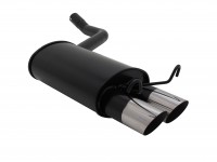 Novus Sportauspuff passend für Mercedes 190 W201 2x76mm MS-Design Novus Sportauspuff passend für Mercedes 190 W201 2x76mm MS-Design