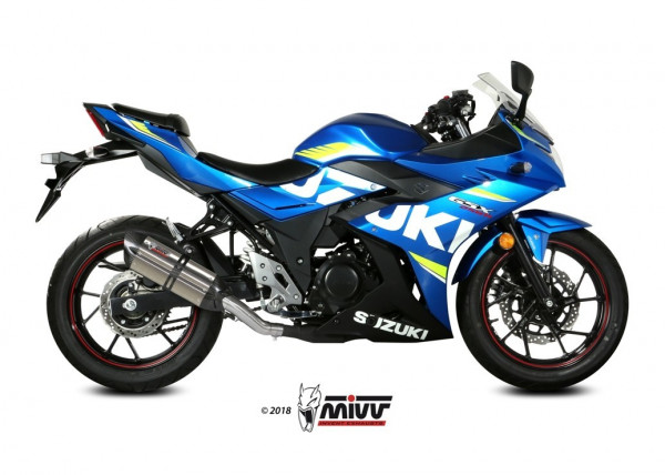 MIVV Suono Edelstahl SUZUKI GSX 250 R 2017 >