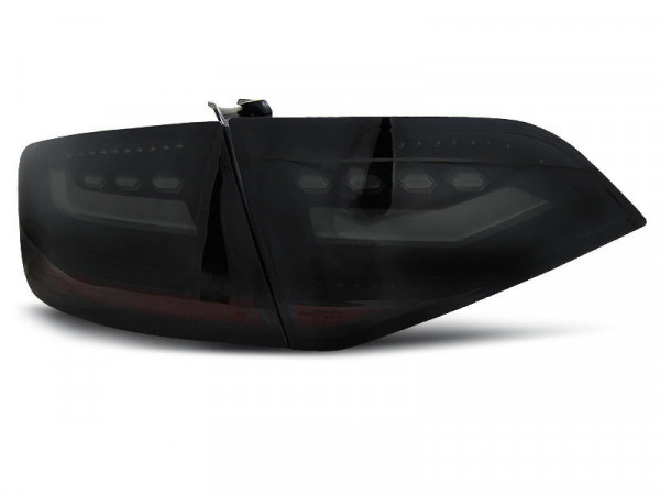 LED Rücklichter getönt schwarz passend für Audi A4 B8 08-11 Limousine