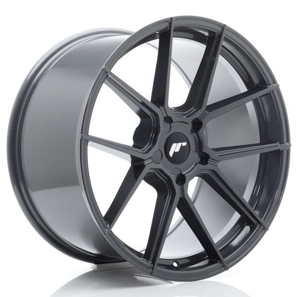 JR Wheels JR30 20x10 ET20-48 5H Blank Hyper Grey