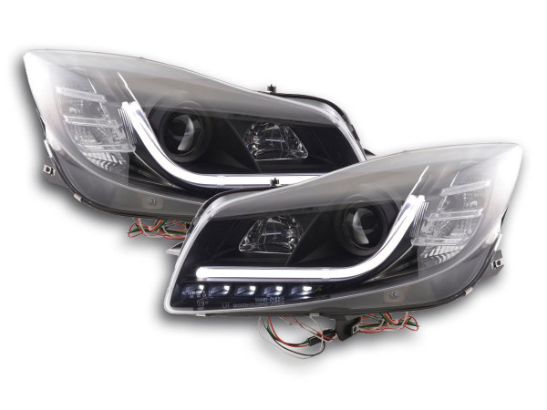 Scheinwerfer Set Daylight LED Tagfahrlicht passend für Opel Insignia 08-13 schwarz