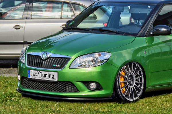 Cup Frontspoilerlippe für Skoda Fabia RS II