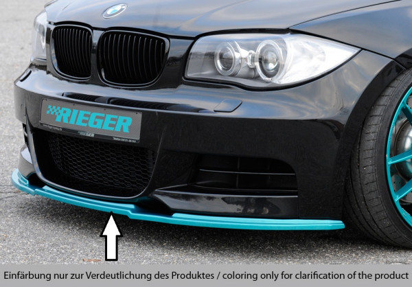 Rieger Spoilerschwert passend für BMW 1er E82, E88 Coupé ab 10/2007