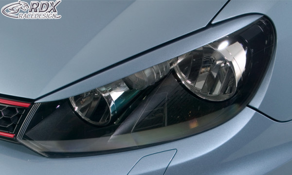 RDX Scheinwerferblenden für VW Golf 6 Böser Blick