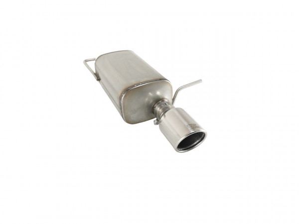 Ulter Sportauspuff passend für Mazda 2 ab 2014 – 1 Endrohr rund Ø100