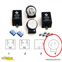 Blinker Relais 12V 2x8W–23W + 3,4W passend für italienische Motorräder Blinker Relais 12V 2x8W–23W + 3,4W passend für italienische Motorräder