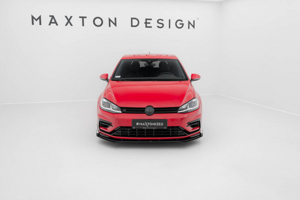 Street Pro Front Ansatz + Flaps passend für VW Golf R / R-Line Mk7 Facelift