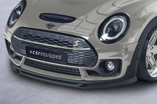 Cup-Spoilerlippe mit ABE für Mini Clubman F54 Cooper S CSL667 Schwarz Strukturiert