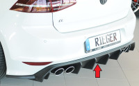 Rieger Heckeinsatz passend für VW Golf 7 R-Line 5-türig (10.12–12.16, bis Facelift) Rieger Heckeinsatz passend für VW Golf 7 R-Line 5-türig (10.12–12.16, bis Facelift)