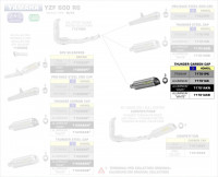 Arrow Endschalldämpfer Thunder Titan passend für Yamaha YZF 600 R6 Arrow Endschalldämpfer Thunder Titan passend für Yamaha YZF 600 R6