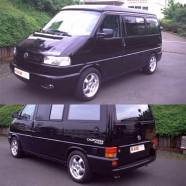 K.A.W. PlusKit Sportfahrwerk für Volkswagen Lieferwagen T4 ab 07/1990 bis 04/2003