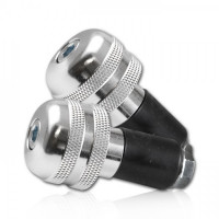 Lenkergewichte Alu silber Ø28mm passend für 22mm Stahllenker Lenkergewichte Alu silber Ø28mm passend für 22mm Stahllenker