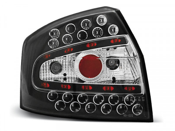 LED Rücklichter schwarz passend für Audi A4 8E Limousine