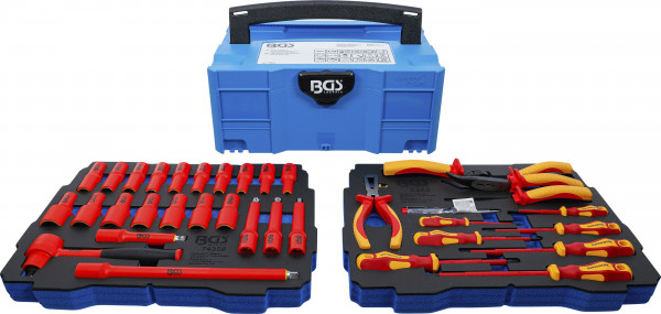 BGS VDE-Zangen-, Schraubendreher- und Steckschlüssel-Satz 36-tlg.