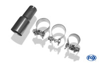 FOX Vorschalldämpferersatzrohr 60mm passend für Opel Corsa B FOX Vorschalldämpferersatzrohr 60mm passend für Opel Corsa B
