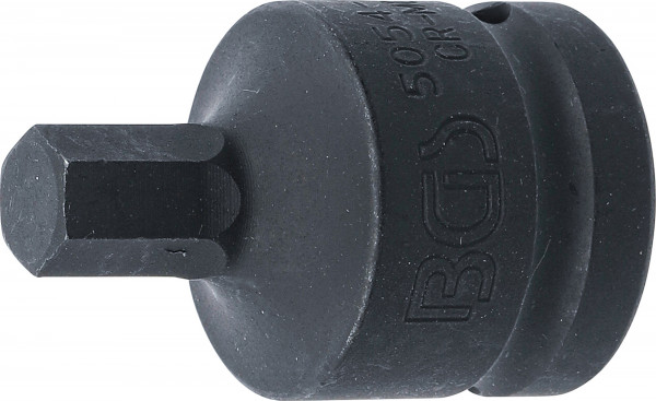 Kraft-Bit-Einsatz | Länge 55 mm | Antrieb Innenvierkant 20 mm (3/4") | Innensechskant 12 mm