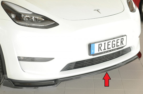 Rieger Spoilerschwert glanz schwarz für Tesla Model Y (003/005) 03.20-